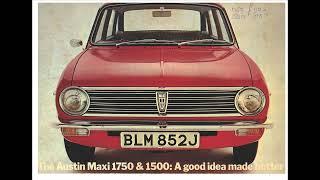 Austin Maxi brochures from late 60s / early 70s