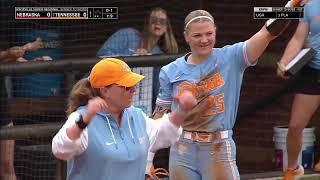 Nebraska vs Tennessee | Women Softball May 25,2025