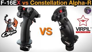 Flight Stick Comparison: Winwing F-16EX vs VIRPIL Constellation Alpha-R