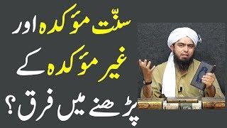 Sunnat Moakkada aur Ghair Moakkada parhne men farq by Engineer Muhammad Ali Mirza