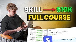 How to Monetize ANY Skill and Make $10k/Month (1HR FREE Course)