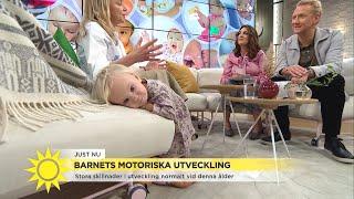 Barnets motoriska utveckling – ”Barn som är 1 år är rätt jobbiga” - Nyhetsmorgon (TV4)