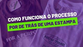 Como que produzimos camisetas na nossa estamparia?