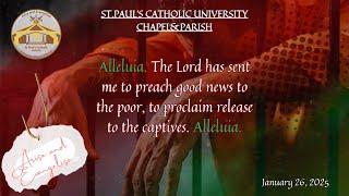 LIVE CATHOLIC 11:30AM |THIRD SUNDAY IN ORDINARY TIME, YEAR C | January 26, 2025