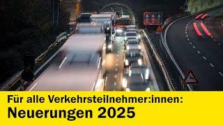 Neuerungen 2025 im österreichischen Straßenverkehr | ÖAMTC