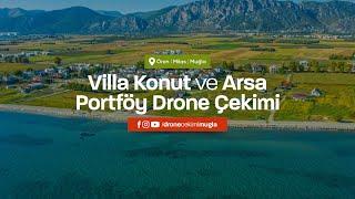 Milas Ören Sahilinde Arsa ve Villa Konut Drone Çekimi - Gayrimenkul Portföy Çekimleri