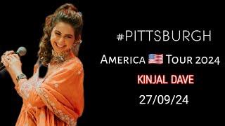 TODAYLIVE AMERICA PITTSBURGH (27-9-2024) | KINJAL DAVE | GEETA RABARI HOUSTON | DALLAS | KANSASCITY