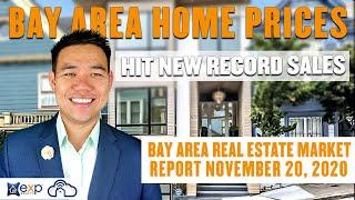 Bay Area Home Prices Hit New Record Sales | Bay Area Real Estate Market Report November 20, 2020