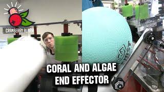 Algae and Coral End Effector Testing | Cranberry Alarm | Robot in 3 Days | REEFSCAPE | Ri3D