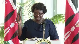 CS For EAC Beatrice Askul takes Oath #ebrunews