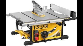 Unbonxing  sierra de mesa dewalt  DW7492