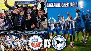 IM OSTSEESTADION SIND WIR DIE MACHT! Hansa Rostock - Arminia Bielefeld Stadion Vlog