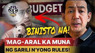 ATTY. VIC RODRIGUEZ BINISTO ANG TOTOONG IKINATATAKOT NG MGA KONGRESISTA SA PETISYON  VS 2025 BUDGET