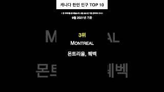 [토론토 복덕방] 캐나다 한인 인구 순위 TOP 10  #토론토콘도분양 #realestate #부동산 #캐나다 #토론토 #토론토부동산