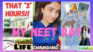 ️My NEET Day️~ That 3 hours!! | realistic*| I cried*| No time*| Panic* #neet #neet2023 #Mbbs