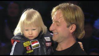 ICE is in my DNA. Evgeni Plushenko put his younger son on skates