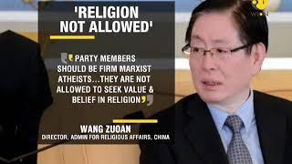 Religion not wanted: China