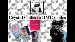 Diamond Painting | Kitting Down | changing Crystal Codes to DMC Codes