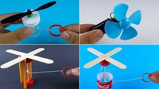 4 Simple Homemade Hand Fan Made From Recycled Materials