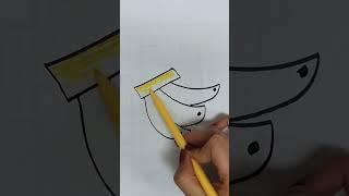 drawing a banana | 바나나 그리기 | #easydrawing | #쉬운그림