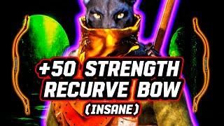 50 Strength RECURVE BOW Melts EVERYTHING | Dark and Darker