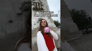 WORLD’S SMALLEST BACKPACK IN EUROPE!!