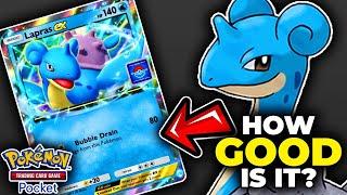 This New LAPRAS Promo Has Potential!... | Pokemon TCG Pocket