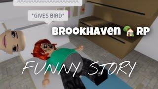 Brookhaven  RP FUNNY STORY 🫢