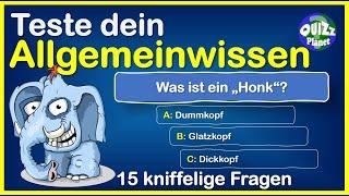 Quiz Allgemeinwissen #6 - Lernvideo, das musst du wissen! Quiz deutsch, Rätsel zum Lösen