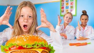 Nastya and healthy eating for kids. Large collection of children's videos