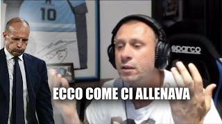 Cassano racconta gli ALLENAMENTI DI ALLEGRI