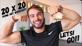 20 Exercises 20 Minutes | Home HIIT Workout | Jordan Morello