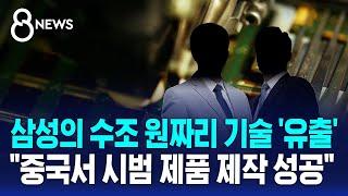 삼성의 수조 원짜리 기술 '유출'…"중국서 시범 제품 제작 성공했다" / SBS 8뉴스