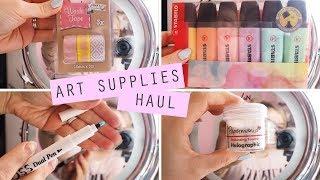 Art Supplies Haul | Ellis Woolley