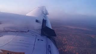 Transaviabaltika Jetstream 32 landing to Savonlinna