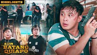 Santino fights against the police with Edwin's group | FPJ's Batang Quiapo (w/ English Subs)