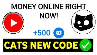 MONEY ONLINE RIGHT NOW! Video Code | MONEY ONLINE RIGHT NOW! Cats Video Code | Cats YouTube Video