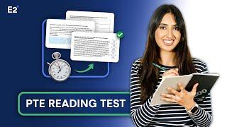 Full PTE Reading Sample Test with Answers 2024