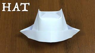 How To Fold a Hat out of Paper - Simple and Easy Folds (No Glue)