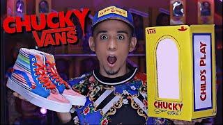 I BOUGHT CUSTOM MADE CHUCKY VANS | EDGAR-O