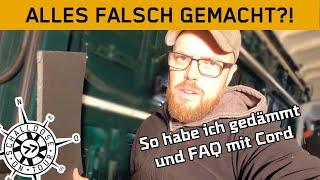 Richtig dämmen geht nicht? || Wie ich es gemacht habe und warum || SCHALLDOSE ON TOUR