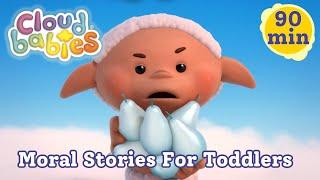 Moral Stories For Preschoolers To Watch Before Bed  Cloudbabies Bedtime Stories Compilation