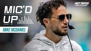 Mike McDaniel's BEST MOMENTS from MIC'D UP versus the Raiders l Miami Dolphins