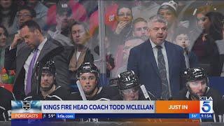 Los Angeles Kings fire Todd McLellan