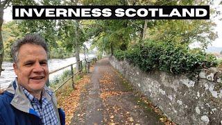 Hike Along the River Ness.  Inverness, Scotland.