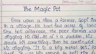 Story : The Magic Pot || story writing in English #selfwritingworld #story