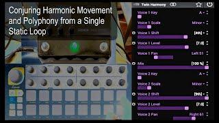 Conjuring Harmonic Movement and Polyphony from a Single Static Loop