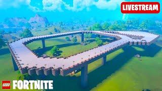 "Preparing for the Car Competition" LEGO Fortnite Livestream