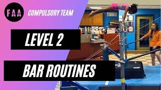 Level 2 Bar Routines October Update