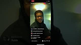 Broly500 Purple rain snippet instagram live 7/27/22